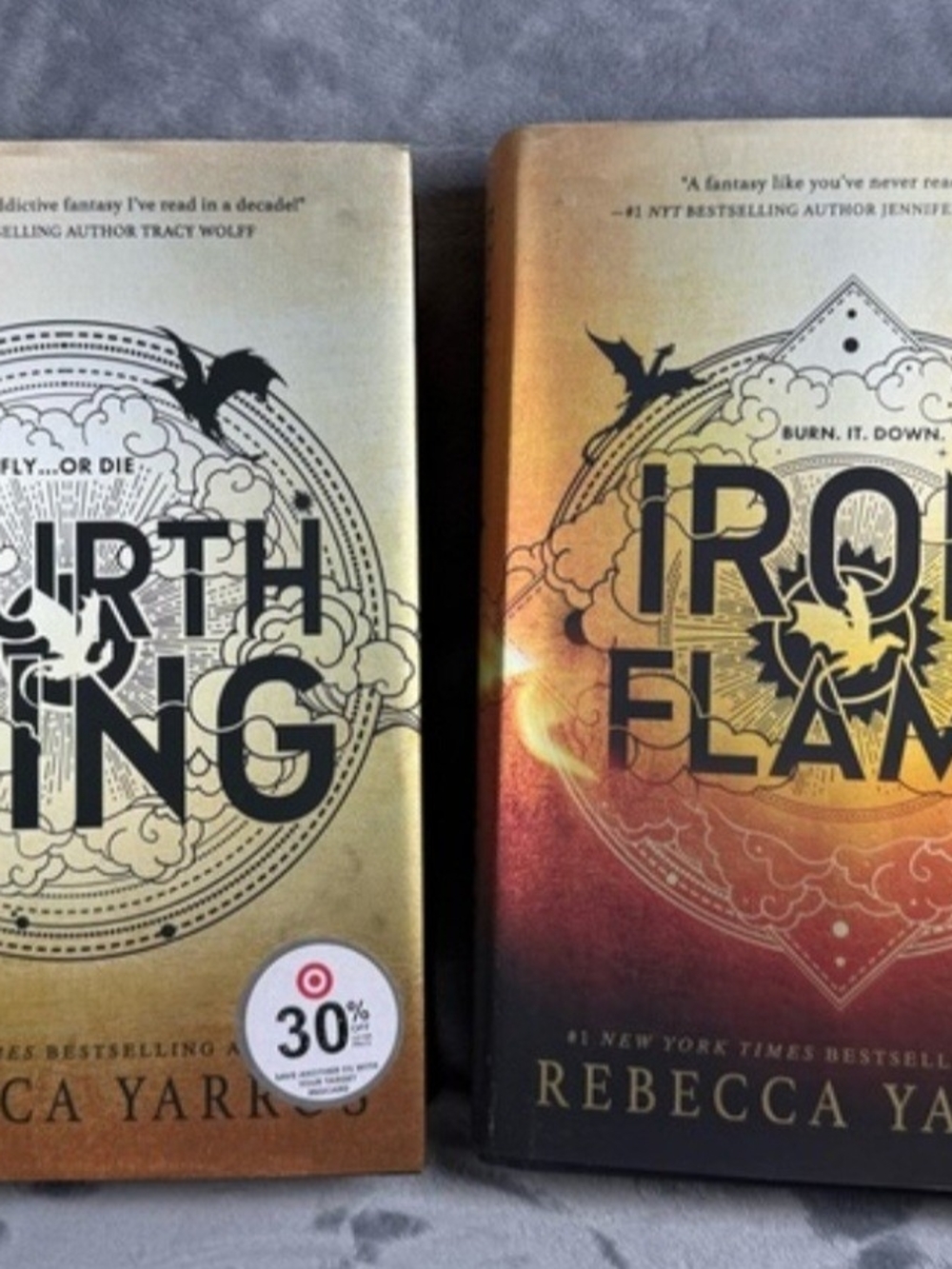 Fourth Wing And Iron Flame Hardcover Book Set